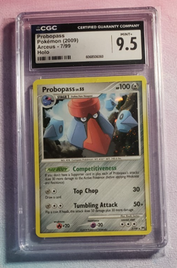2009 Pokemon Arceus Probopass 7/99 Holo CGC 9.5 - Image 1