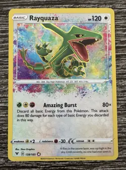 Lot Of 6 Rare Pokemon Vivid Voltage Cards Rayquaza 138, Bea 193, & Charizard 25 - Image 2