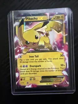 Pokemon TCG Pikachu EX XY84 Legendary Collection Promo Card NM - Image 1