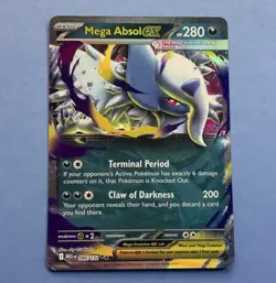 Pokemon TCG Mega Absol EX ULTRA RARE 86/132-Mega Evolution-Near Mint - Image 1