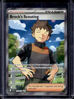 2025 Pokemon Journey Together Brock's Scouting #179/159 - Image 1