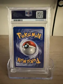 1999 POKEMON GAME POLIWRATH-HOLO PSA 9 Mint - Image 2