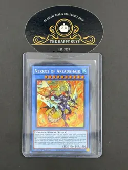 YuGiOh Nekroz Of Areadbhair (Secret Rare) BLMM-EN135 Monster Mayhem - Image 1