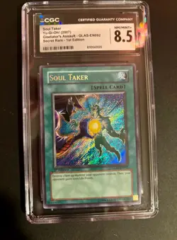 yugioh cards graded - Image 1