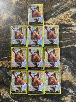 Monkey.D.Luffy ST29-001 Sealed Starter Deck One Piece Cards English X10 - Image 1