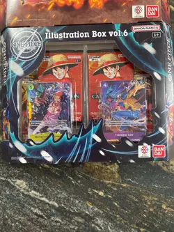 One Piece Illustration Box Vol 5 + Vol 6 Lot Set Of 2 Sealed QTY PRB-02 OP-13 A - Image 2