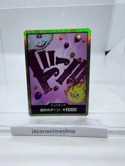 Don!! Card (Gold Frame/Rinrin) One Piece Card Don Gold Frame JAPAN - Image 1