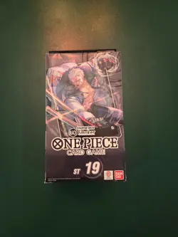 One Piece Tcg Black Smoker Starter Deck (ST-19) Brand New Sealed With PRB01 Pack - Image 1