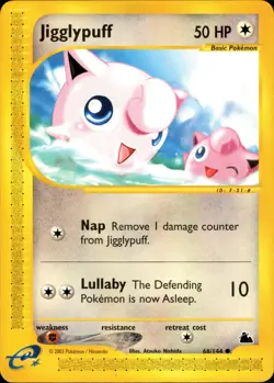 Pokemon Card - Jigglypuff Skyridge 68/144 Common - Image 1