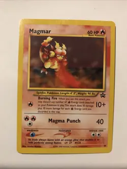 Magmar #44 - Black Star Promo - WoTC Pokemon Card - Image 1