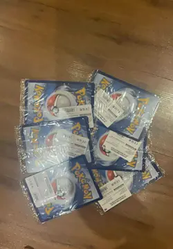 6x Pokemon Pikachu at the Museum Jumbo Promo Card - Natural History - Sealed - Image 2