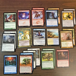 2lb 12oz FOREIGN LANGUAGE CARD LOT- Magic the Gathering Various Sets Precon RARE - Image 1