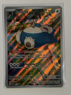 Pokemon TCG Snorlax SV Black Star Promo Card #51 NM Condition - Image 1
