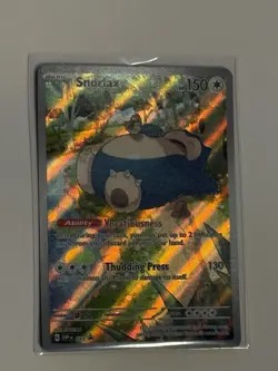 Pokemon TCG Snorlax SV Black Star Promo Card #51 NM Condition - Image 3