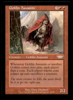 Goblin Assassin LP Light Play Legions MTG [10862] - Image 1