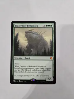Craterhoof Behemoth Jumpstart Regular Mythic. NM. 385 - Image 1