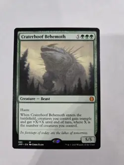 Craterhoof Behemoth Jumpstart Regular Mythic. NM. 385 - Image 2