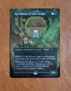 Thick Stock!! NM FOIL Borderless Go-Shintai of Life's Origin #1853 Place Holder - Image 1