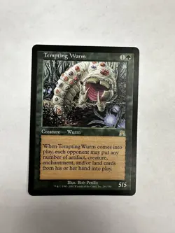 Tempting Wurm *Onslaught* MTG Magic the Gathering - Image 1