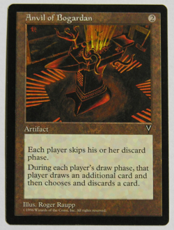 Anvil of Bogardan - Visions - MTG Magic the Gathering *NM* - Image 1