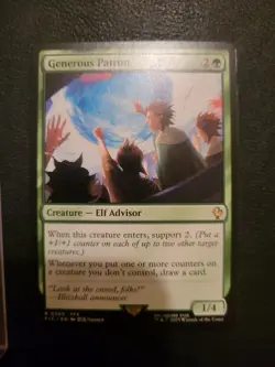 MTG Generous Patron NM Commander: Final Fantasy Regular - Image 1