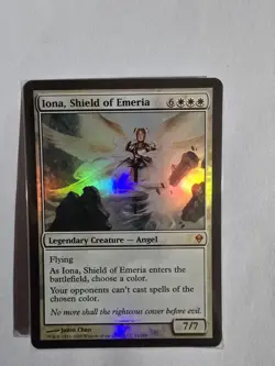 Magic The Gathering Iona Sield Of Emeria Zendikar Foil Near Mint 43 Obo - Image 1