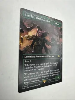 Magic the Gathering Tales of Middle-Earth Legolas, Master Archer Borderless - Image 2