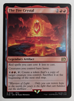 The Fire Crystal (0135) Final Fantasy FIN, Magic MtG, Regular - NM! - Image 1