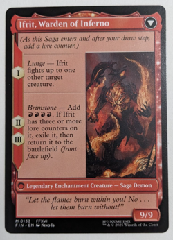 Clive, Ifrit's Dominant (0133) Final Fantasy FIN, Magic MtG, Regular - NM! - Image 2