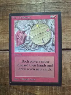 Wheel of Fortune x (1) MTG - Collectors' Edition (CE) - EX/NM++ - Image 1