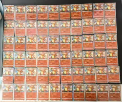Lot of 60 Pokemon TCG Chinese Charizard - Scarlet & Violet, CS5aC-003 NM - Image 1