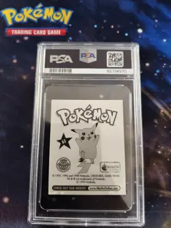 1999 Merlin Pokemon Alakazam PSA 8 - Image 2
