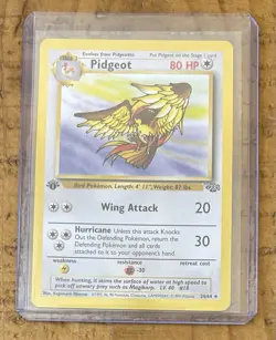 Pokemon TCG Pidgeot #24/64 1999 1st Edition Vintage - Image 1