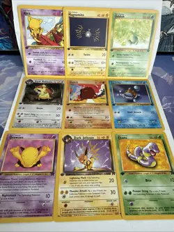Pokemon TCG ROCKET Etc Pokemon Lot 1st Edition Cards - SQUIRTLE, DIGLETT ETC - Image 1