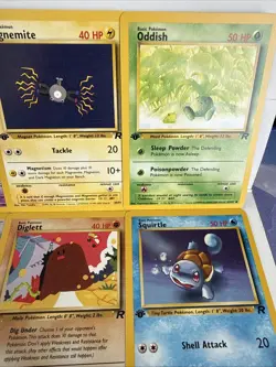 Pokemon TCG ROCKET Etc Pokemon Lot 1st Edition Cards - SQUIRTLE, DIGLETT ETC - Image 3
