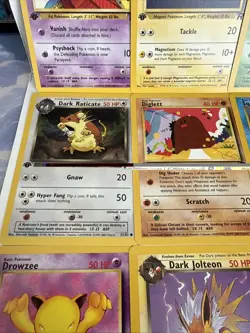 Pokemon TCG ROCKET Etc Pokemon Lot 1st Edition Cards - SQUIRTLE, DIGLETT ETC - Image 4