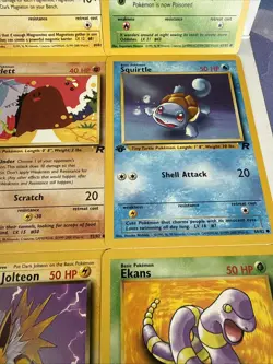 Pokemon TCG ROCKET Etc Pokemon Lot 1st Edition Cards - SQUIRTLE, DIGLETT ETC - Image 5