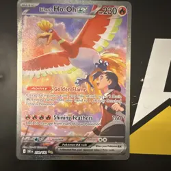 Pokemon Ethan's Ho-Oh ex 230/182 Sv10 Destined Rivals Rare Holo EX 230 HP - Image 1
