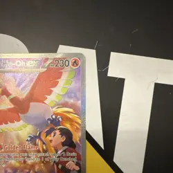 Pokemon Ethan's Ho-Oh ex 230/182 Sv10 Destined Rivals Rare Holo EX 230 HP - Image 4