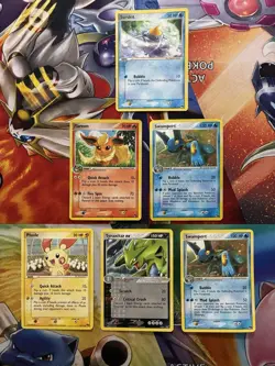 Vintage Pokemon Card Lot Pop Series Tyranitar Flareon Swapert - Image 1