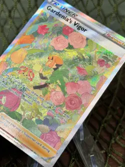 GARDENIA'S VIGOR ~ Pokemon TCG: CROWN ZENITH ~ GG61 FULL ART TRAINER - Image 3