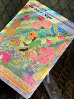 GARDENIA'S VIGOR ~ Pokemon TCG: CROWN ZENITH ~ GG61 FULL ART TRAINER - Image 4