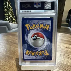 Pokemon TCG Base Set Hitmonchan Holo Rare 7/102 PSA 9 1999 - Image 2