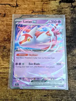 Latias ex 076/191 Surging Sparks Holo Double Rare Pokemon NM-MT - Image 1
