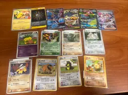 Pokemon Japanese Burger Pikachu Vending SAR Lot Glossy Natta Wake Mankey Junk - Image 1