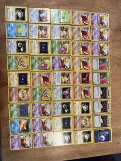 Vintage Pokemon Tcg Team Rocket Lot Of 45 - Image 1