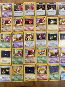 Vintage Pokemon Tcg Team Rocket Lot Of 45 - Image 3