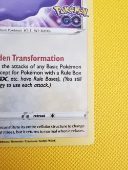 Ditto 053/078 Pokemon GO Holo NM - Image 2