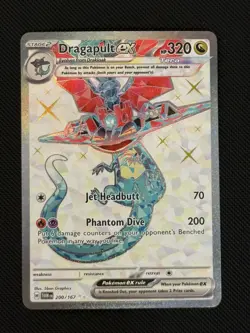 2024 Pokemon SV Twilight Masquerade TWM EN Dragapult ex #200/167 - Image 1
