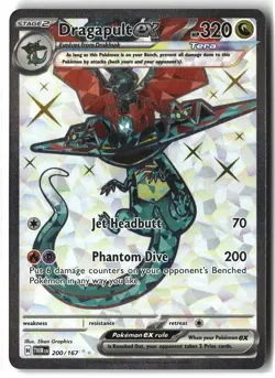 Dragapult ex ⭐ 200/167 Holo Ultra Rare Twilight Masquerade 2024 Pokemon NM - Image 1